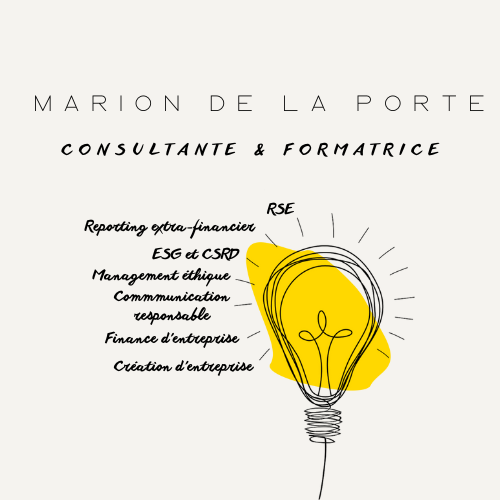 Marion de La Porte consultante RSE